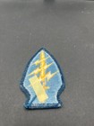 Vintage Us Army Special Forces Cloth Patch 2  X 3  Blue Gold Sew On Nos Military