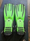 Mares Plana Avanti Quattro Scuba Diving Dive Fins Green Black Size Regular