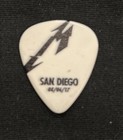 Metallica Guitar Pick San Diego 8 6 2017