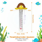 Floating Pool Thermometer  Large Size Easy Read For Water Temperature With Strin
