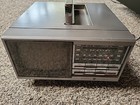 General Electric Ge Portable Tv Am fm Radio Model No  7-7150a Vintage 1985