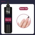 1kg No Wipe Top Coat Super Quality Soak Off Uv Led Rubber Base Refill Matte