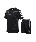 Men s Active Workout 2-piece T-shirt And Athletic Shorts Set