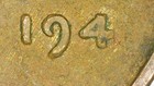 194  - Lincoln Wheat Cent    Error Coin   Die Filled Date   Free Shipping  