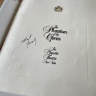 Vintage Phantom Of The Opera Broadway  Autographed Program Playbill Lot Majestic