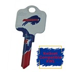      Buffalo Bills House Key     Kw1 Blank     Nfl Licensed Kw1 sc1 Key Blank     Uncut