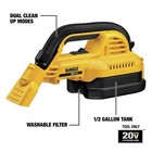 Dewalt Dcv517br 20v Max 1 2 Gal  Wet dry Portable Vacuum Certified Refurbished