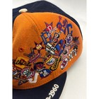 Negro Leagues Baseball Museum Hat Navy Orange Wool Fitted 7 1 4 1920-1960
