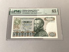 Belgium 5 000 Francs P-137 1975  Pmg 65 Epq