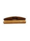Australian Made Hardwood 6 75  Boomerang Hand Painted W stand  earthtone Colors