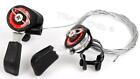 Sunrace Friction Thumb Shifter Sl-m10 5 6 7-speed Set W  Cables Housing Mtb Bike