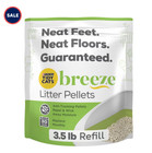  2 Pack  Tidy Cats Breeze Non Clumping Cat Litter Pellets  Low Dust