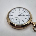 Antique 1905 Hamilton Grade 925 Size 18s 17 Jewel Gf Display Back Pocket Watch