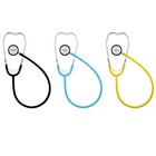 Contec Double Dual Head Stethoscope Cardiology Heart Lung Sound Medical Doctor