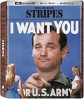 Steelbook Stripes  4k Uhd   Blu-ray   Digital  Preorder Ship 4 29 2025