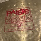 Paiste 22-inch 2002 Heavy  Ride Cymbal  Made In Switzerland