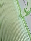 Vintage Le Smith Green Uranium Glass Celery Tray Pattern 681 As Is