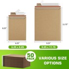 Famagic Rigid Mailers Brown 9x12 For Photo  Document And Books  9x12 
