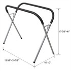 Foldable Work Stand 750 Capacity Automotive Fender Stand For Garages Repair Shop
