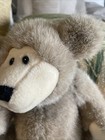 Vintage Applause Sitting Teddy Bear Plush Light Brown Sitting 10    With Tag