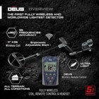 Xp Deus Wireless Rc Metal Detector With 11  Searchcoil And Ws4 Headphones