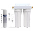 Leak-free Dual Water Filter System For Rv Camper Trailer Motorhome Marine Boat