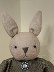 9  Handmade Primitive Spring Easter Bunny With Jacket