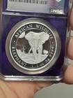 2025 African Wildlife Elephant Somalia S100s Ms 69 Traderbea Purple Core Ngc