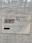 Pottery Barn Teen Soft Gauze Duvet Cover Ivory Twin  b7015