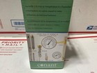 Conant Vermont Brass Thermometer Humidity Desk Weather Station Gauge Vtg Mcm