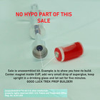 Dr  Mccoy Hypo  3-part  Vial Kit   1  Vial   2  Cap   3  Magnet