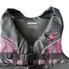 O neill Life Vest Jacket Xxxxxxl 6xl Black Purple Uscg Adjustable Big And Tall 