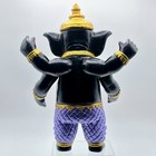 Ganesh ganesha   black Version  By Sunguts - Sofubi Sofvi Soft Vinyl