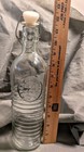 Vintage 12 Inch Quality 1732 Glass Water Bottle