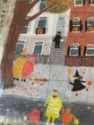 West Elm Nicole Cicak City Trick Or Treat Pillow Cover New With Tags