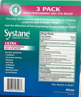 Systane Ultra Lubricant Eye Drops   3 Pack  X10ml   30 Ml   - Free Shipping