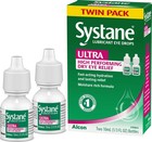 Systane Ultra Lubricant Alcon 2-10ml Bottles Eye Drops