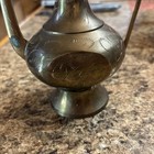 Middle Eastern Brass Handmade Coffee Pot With Engraved Design