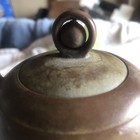 Vintage Chinese Pottery Teapot Mark On Base