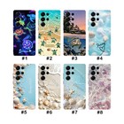 Soft Phone Case For Samsung A15 A16 A36 A54 S25 S24 Custom Turtle Starfish Cover