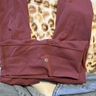 Lululemon Athletica Purple Solid Ankle Leggings Logo Juniors 00 Women