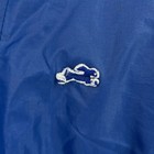 The Hare Vintage 80 s Pullover Hooded Windbreaker Jacket Mens Size Large Blue