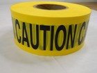1 000  Long X3    Wide Roll Black yellow Barricade Tape Polyethylene 9905016134244