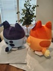 Fao Schwarz Bluey   Bingo Blob Plush Set 11  Stuffed Toys W Tags