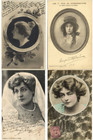 Theatre Stars French 88 Vintage Postcards Mostly Pre-1930  l3852 