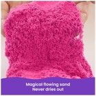   2lbs Pink Play Sand  Moldable Sensory Toys For Kids  Resealable Bag  packag   