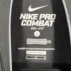 Nike Pro Combat Shirt Mens Large Black Long Sleeve Compression Active Workout