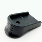 2 Magazine Base Plate Finger Extension For Glock Gen 1-5 9mm  40  357 Sig Black