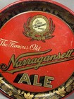 Rare Narragansett Ale Beer Metal Serving Tray Cranston Rhode Island Brewery