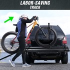 Foldable 2 Ebike Rack W  Ramp E-bike Platform For Suv Car Truck Van 200 Lbs Load
